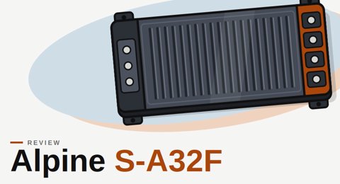Alpine S-A32F Review: Compact Class D Amp, Now Discontinued