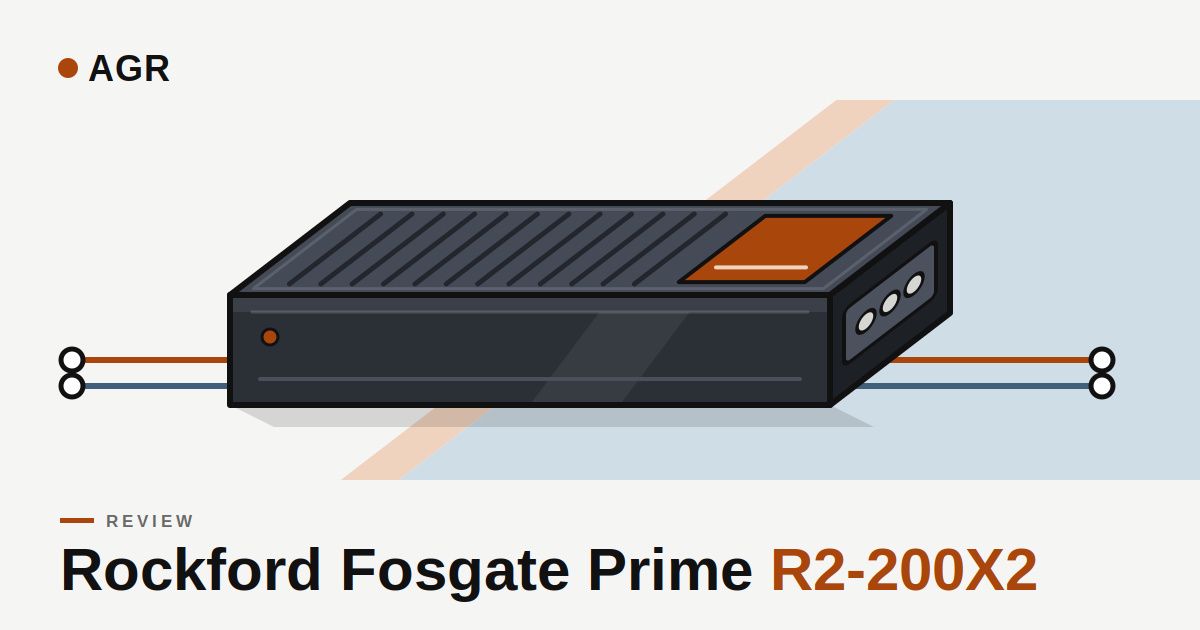Rockford Fosgate Prime R2-200X2 Review: Compact, Few Extras
