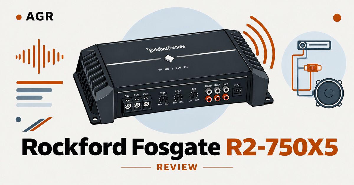 Rockford Fosgate R2-750X5 Review: Compact 5-Channel Amp