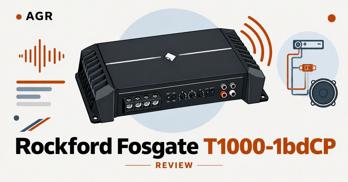 Rockford Fosgate T1000-1bdCP Review: Strong Output, High Demands