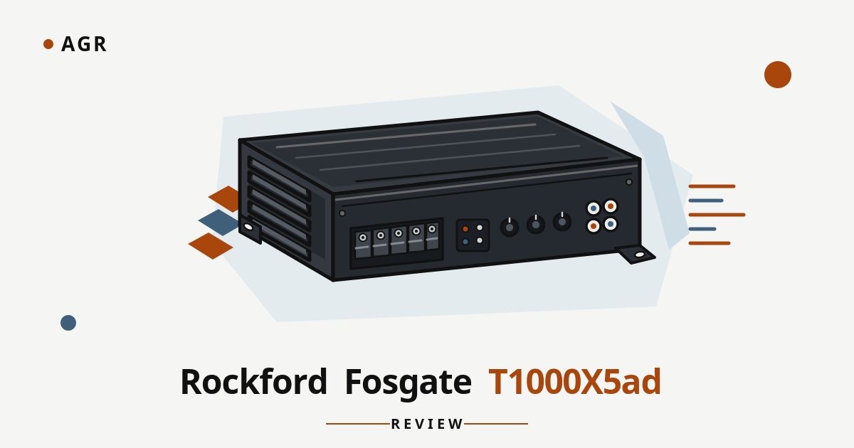 Rockford Fosgate T1000X5ad Review: Compact 1,000W 5-Channel Amp